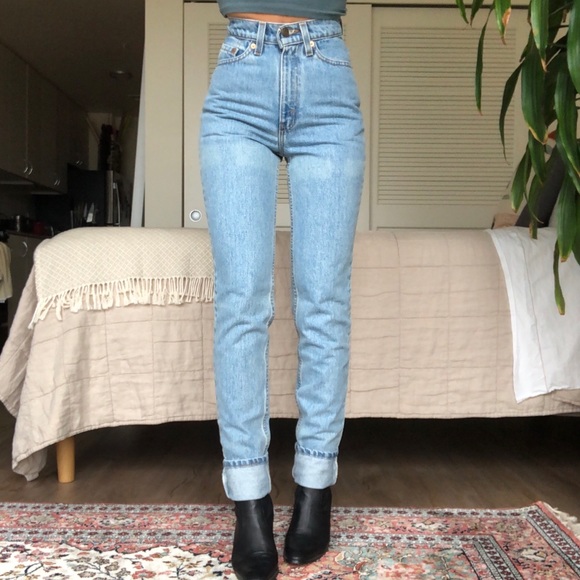 Vintage 512 Levi’s 24 3 Jr USA made - Picture 2 of 8